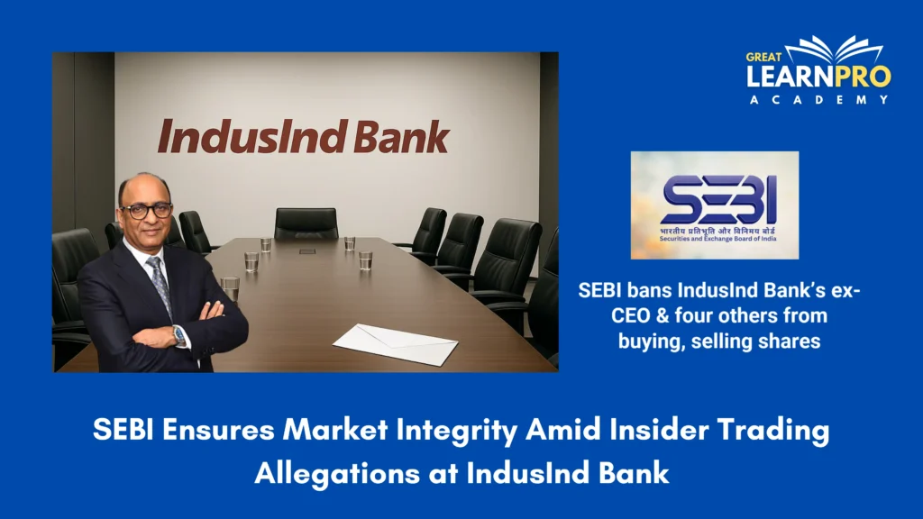 SEBI IndusInd Bank
