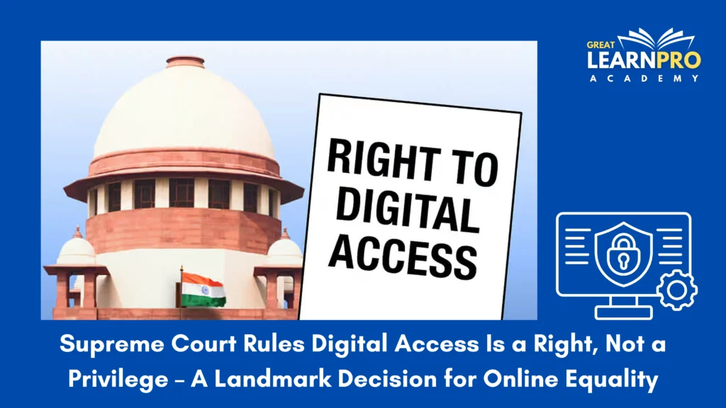 Right to Digital Access