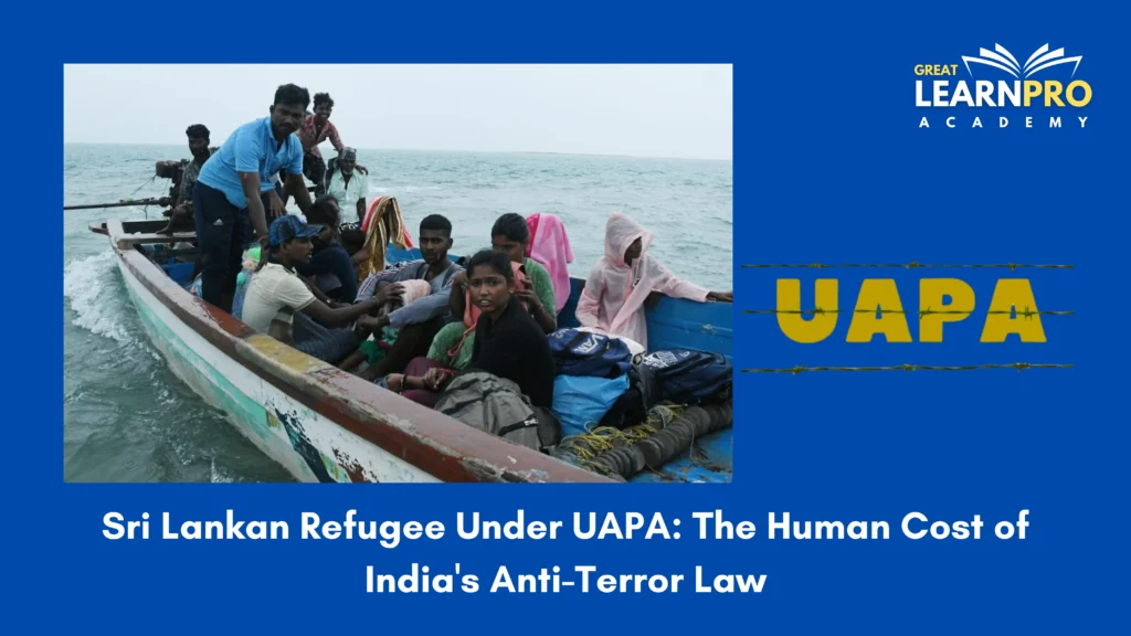Sri Lankan Refugee Under UAPA: The Human Cost of India's Anti-Terror Law