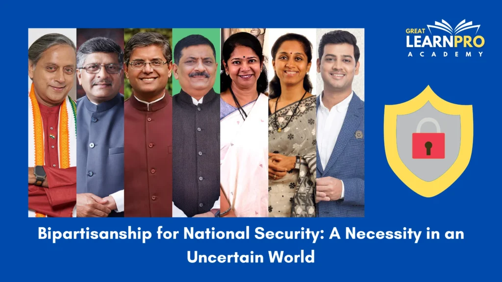 Bipartisanship for National Security