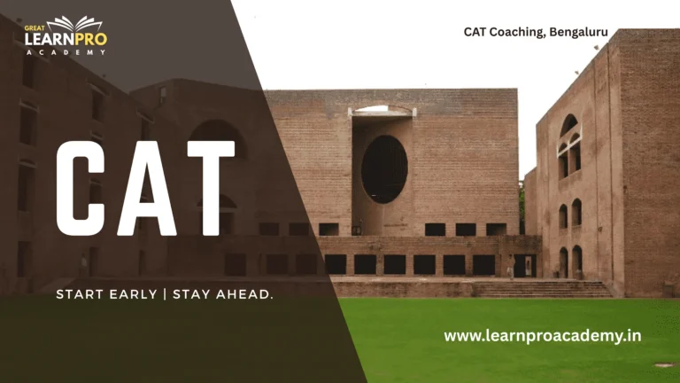 Where can I find the best CAT coaching classes in Bangalore?