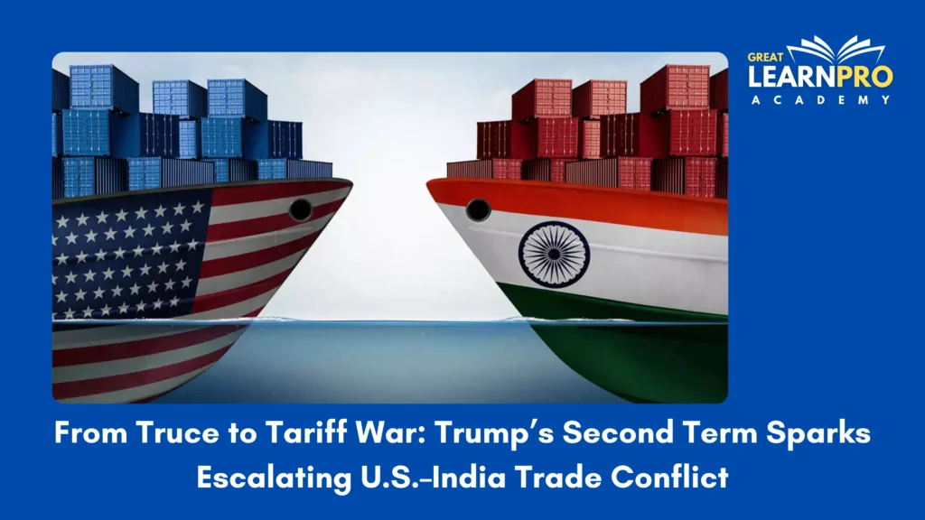 U.S.–India Trade Conflict