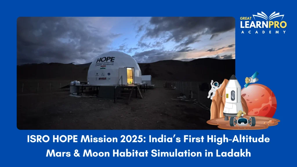 ISRO HOPE Mission 2025
