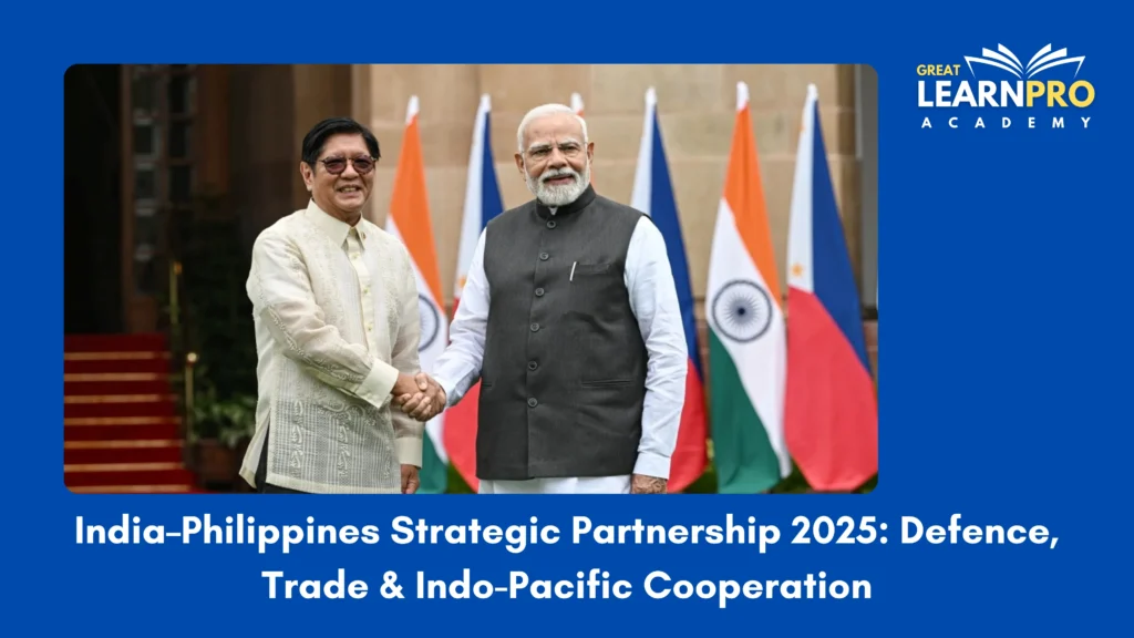India–Philippines Strategic Partnership 2025