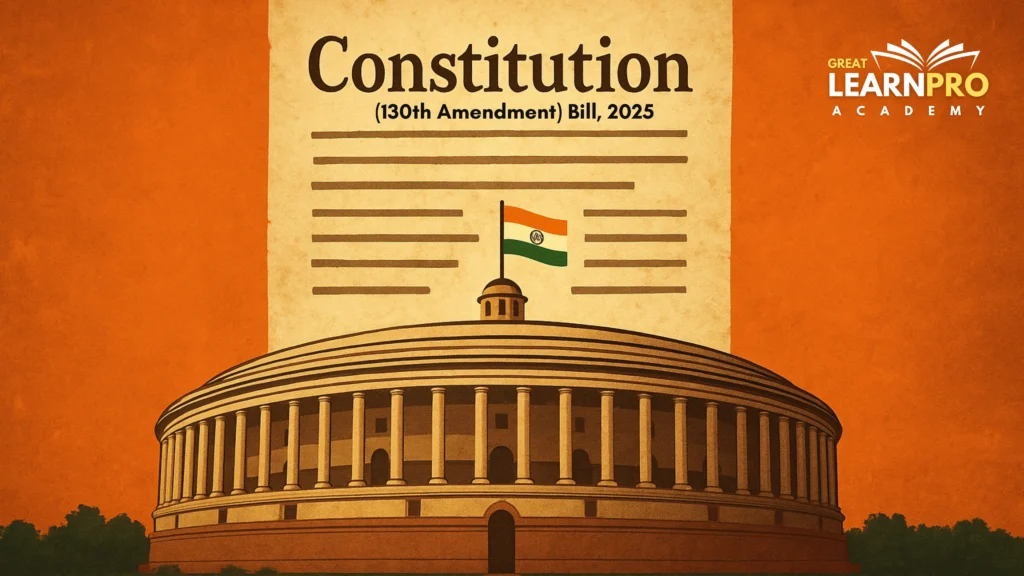 Constitution (130th Amendment) Bill, 2025