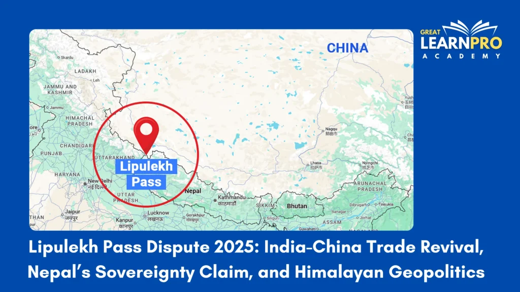 Lipulekh Pass Dispute 2025