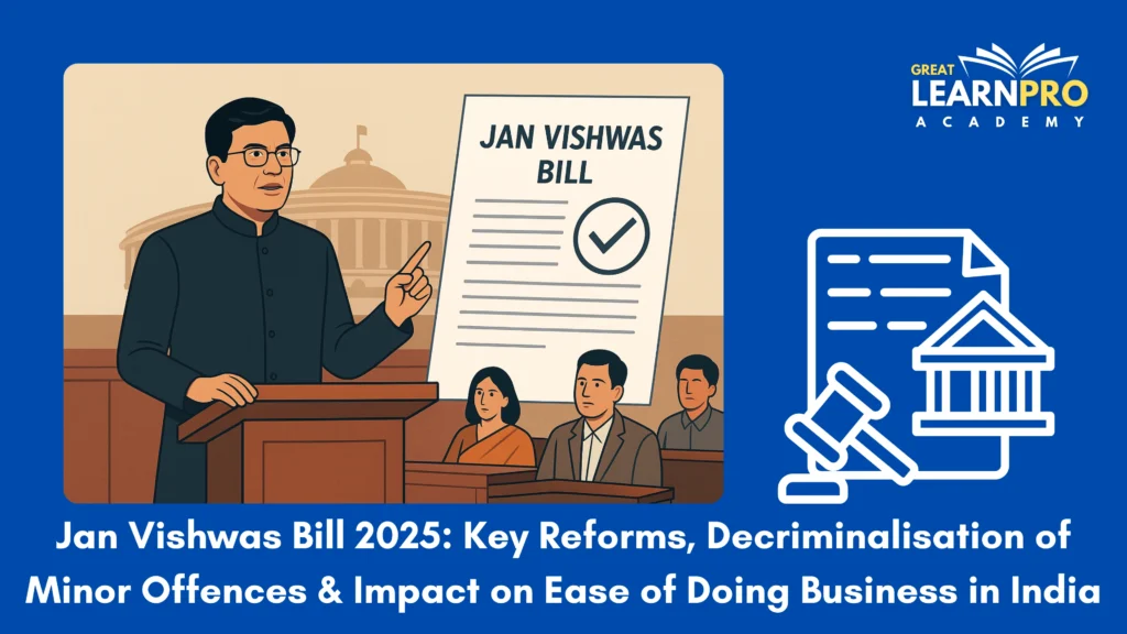 Jan Vishwas Bill 2025