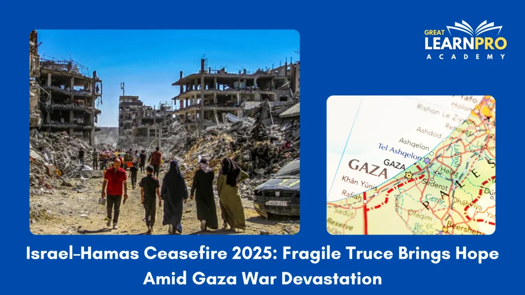Israel–Hamas Ceasefire 2025: Fragile Truce Brings Hope Amid Gaza War Devastation