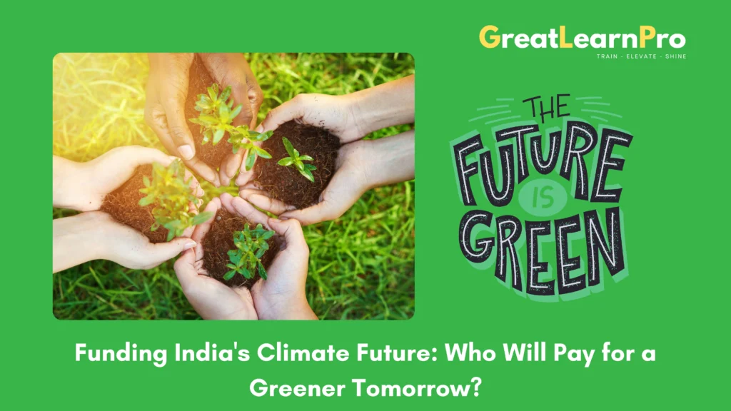 Funding India's Climate Future: Who Will Pay for a Greener Tomorrow?