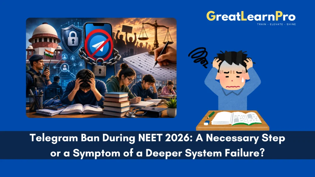 Telegram Ban During NEET 2026: A Necessary Step or a Symptom of a Deeper System Failure?