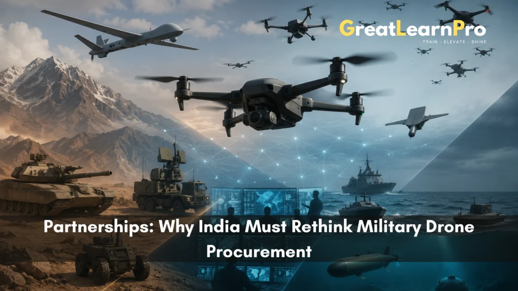 Partnerships: Why India Must Rethink Military Drone Procurement